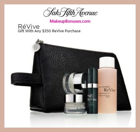 Receive a free 5-pc gift with $350 RéVive purchase #saks