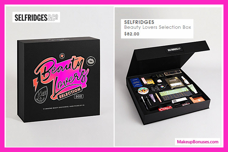  Beauty Lovers Selection Box - MakeupBonuses.com #Selfridges