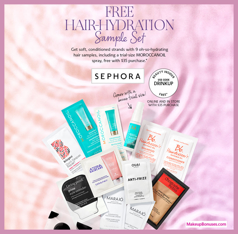Receive a free 9-pc gift with $35 Multi-Brand purchase
