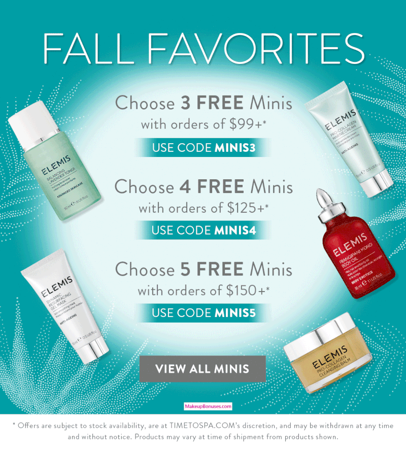 Receive your choice of 5-pc gift with $150 Multi-Brand purchase #TimeToSpa