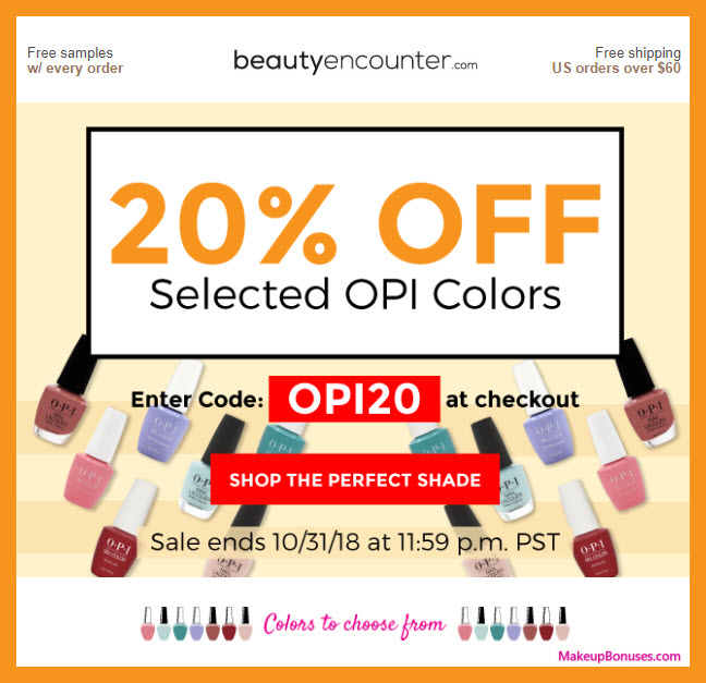 Beauty Encounter Sale - MakeupBonuses.com