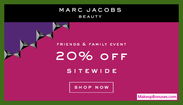 Marc Jacobs Beauty Sale - MakeupBonuses.com