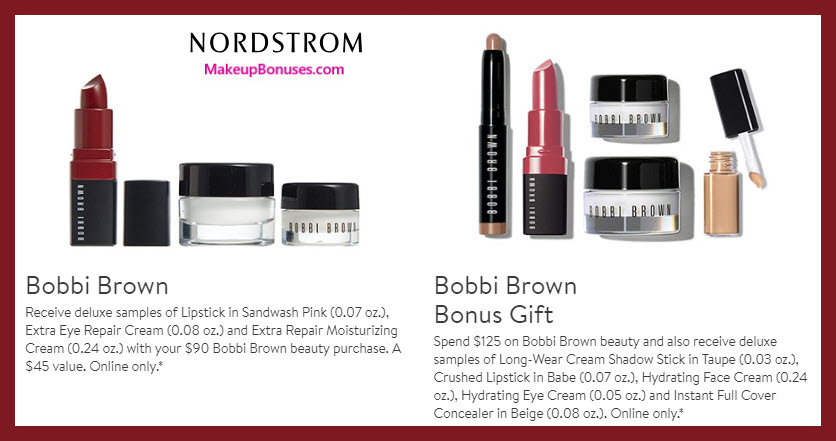 Receive a free 3-pc gift with $90 Bobbi Brown purchase #nordstrom