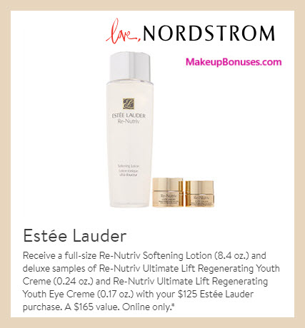 Receive a free 3-pc gift with $125 Estée Lauder purchase #nordstrom