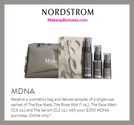 Receive a free 5-pc gift with $300 MDNA Skin purchase #nordstrom