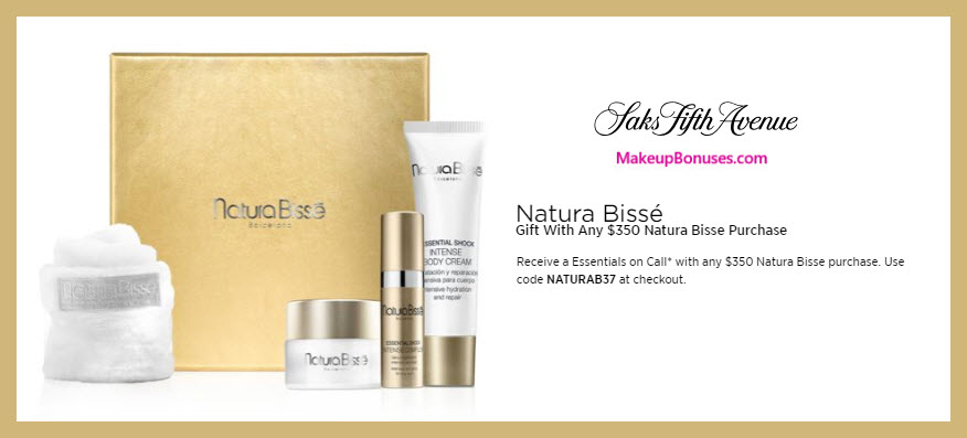 Receive a free 4-pc gift with $350 Natura Bissé purchase #saks
