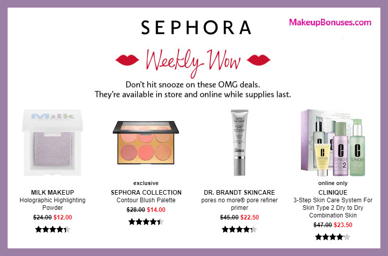 Sephora Sale - MakeupBonuses.com