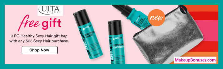 Receive a free 4-pc gift with $25 Sexy Hair purchase #ultabeauty