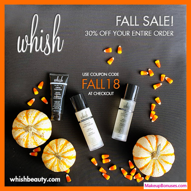 Whish Beauty Sale - MakeupBonuses.com
