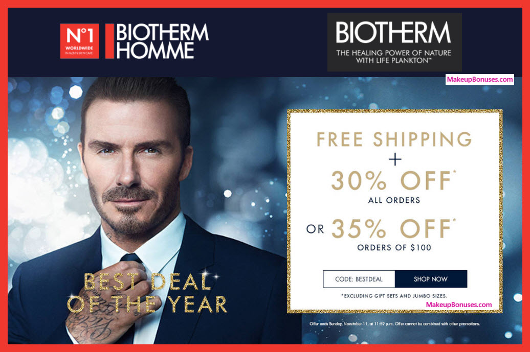 Biotherm Sale - MakeupBonuses.com