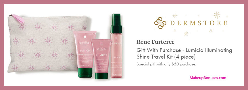 Receive a free 4-pc gift with $50 Multi-Brand purchase #Dermstore