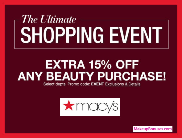 Macy's Sale - MakeupBonuses.com