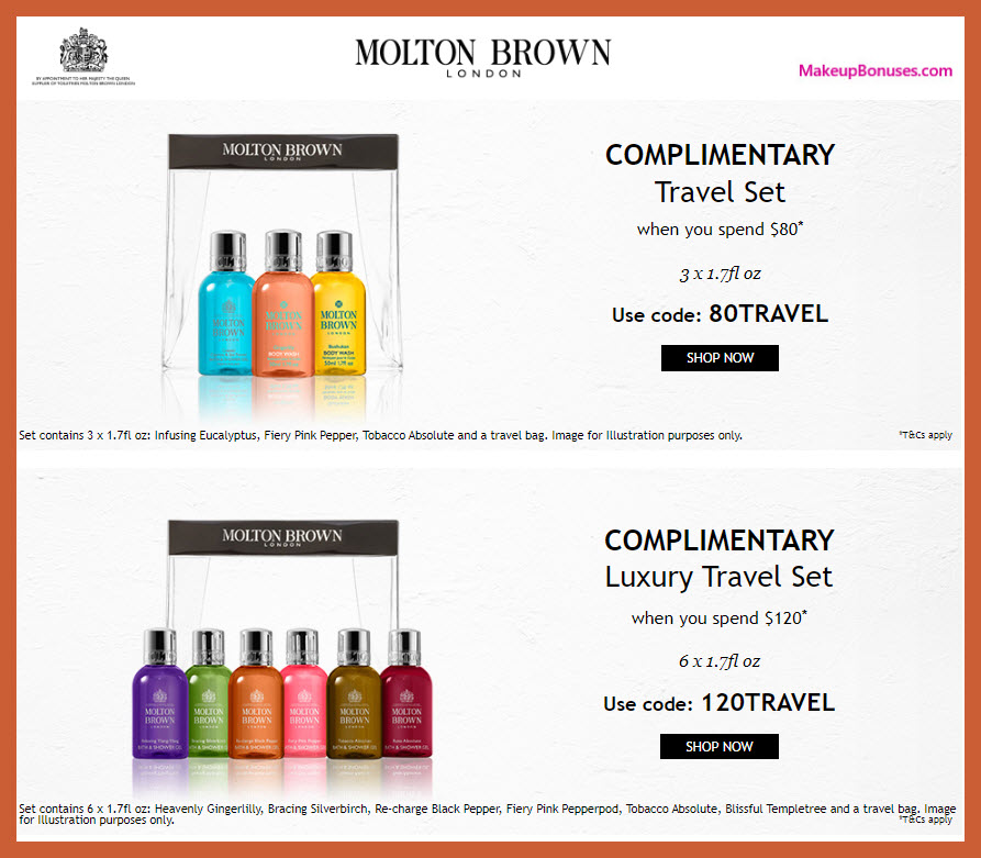 Receive a free 3-pc gift with $80 Molton Brown purchase #MoltonBrownUSA
