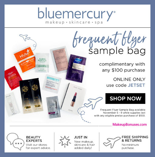 Receive a free 9-pc gift with $100 Multi-Brand purchase #bluemercury