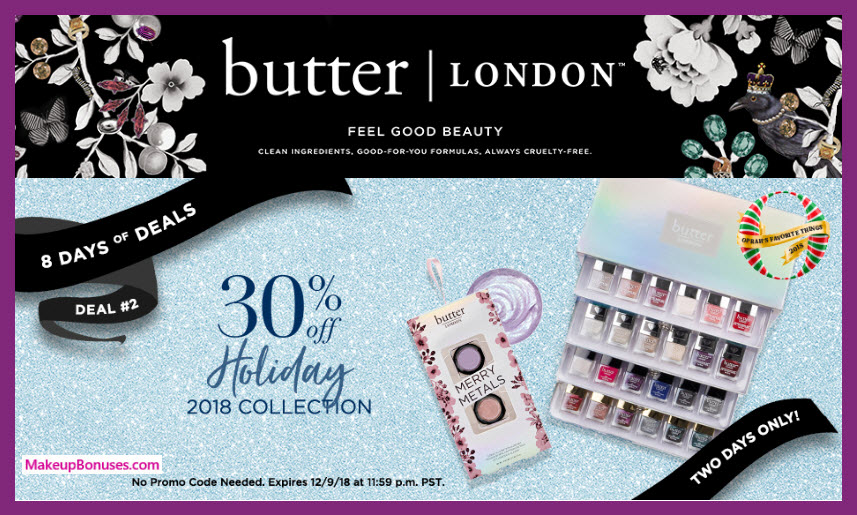 Butter London Sale - MakeupBonuses.com
