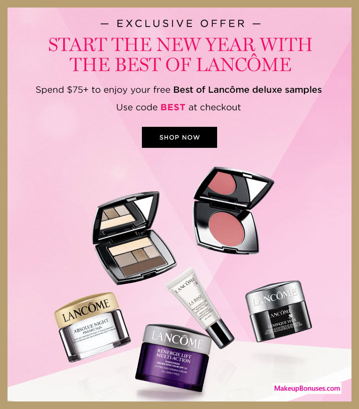 Lancôme Sale - MakeupBonuses.com