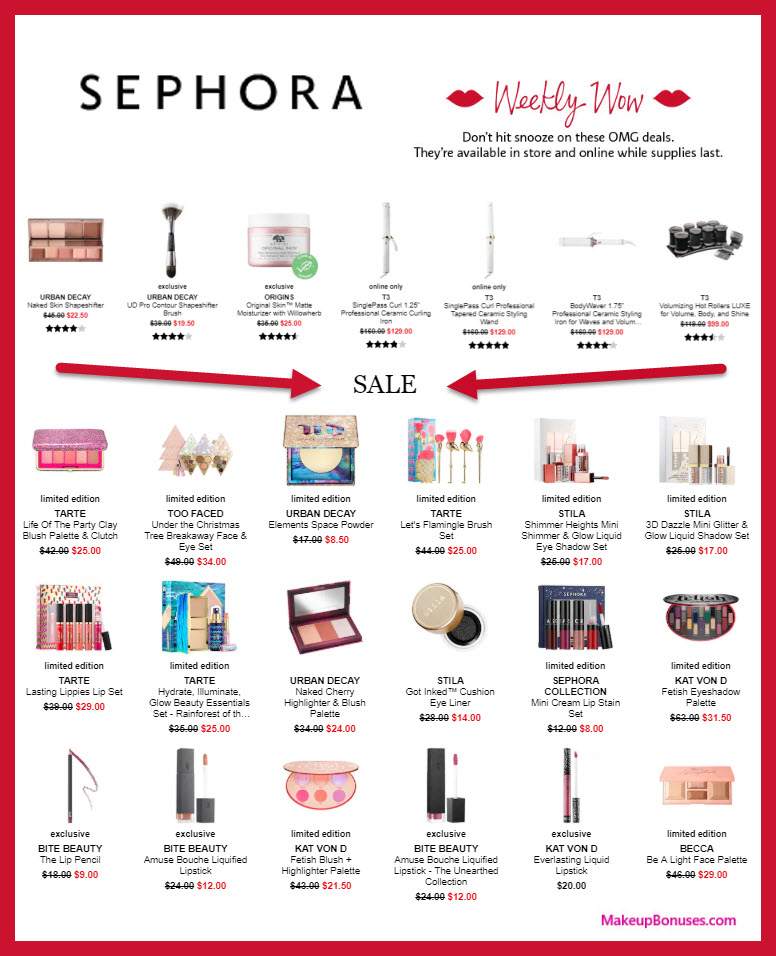 Sephora Sale - MakeupBonuses.com