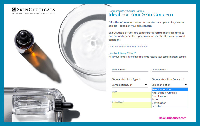 SkinCeuticals Free Sample - MakeupBonuses.com