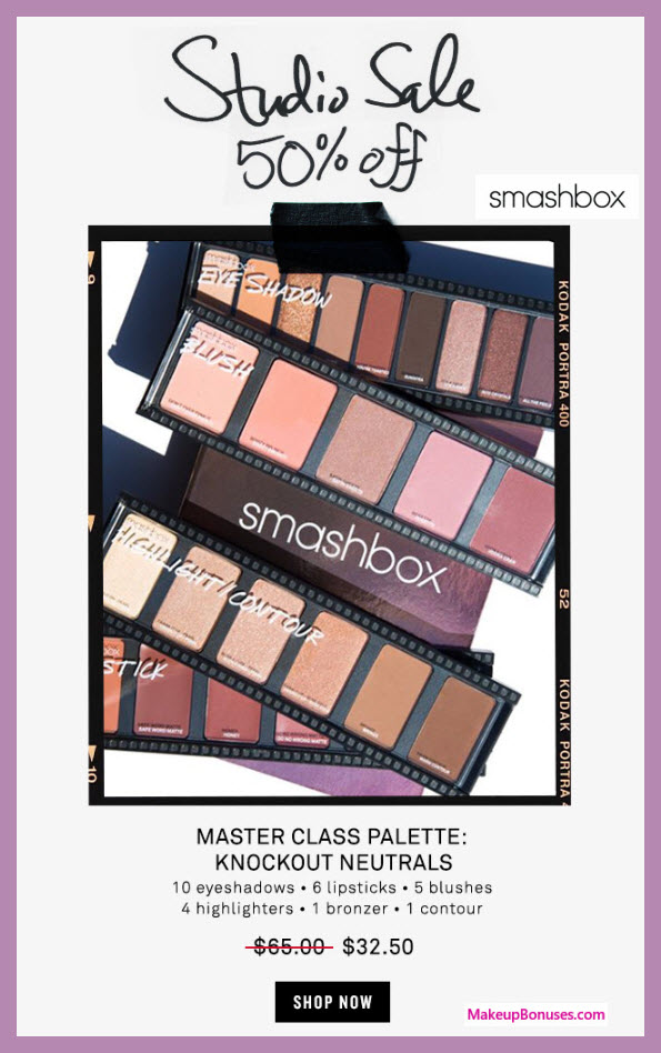 Smashbox Sale - MakeupBonuses.com