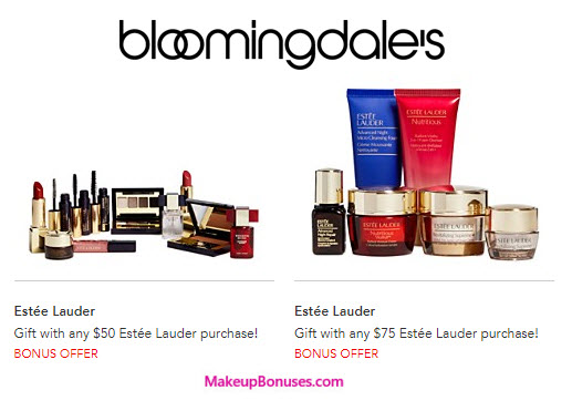 Receive Your Choice Of 4 Pc Gift With 50 Estée Lauder Purchase