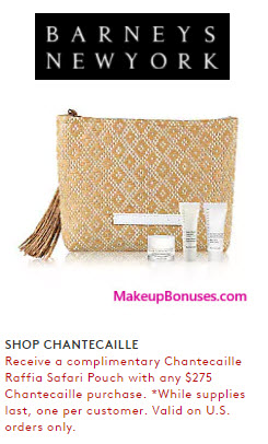Receive A Free 4 Pc Gift With Your 275 Chantecaille Purchase