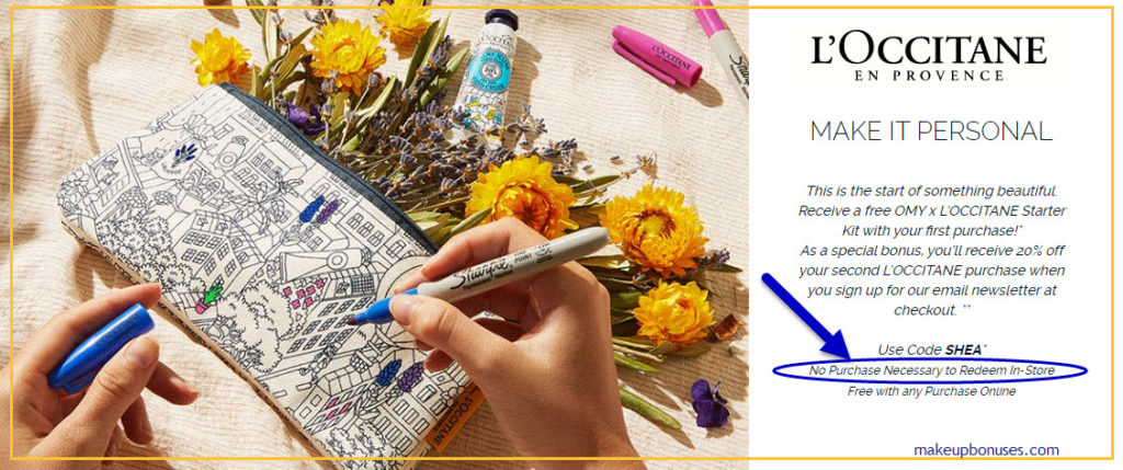 L'Occitane Free Sample - MakeupBonuses.com